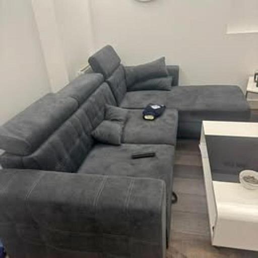 — L Shape Corner Sofa ~ Curved Sofa Bed Space
