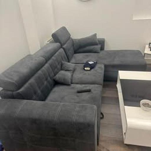  — L Shape Corner Sofa ~ Curved Sofa Bed Space