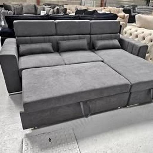  — L Shape Corner Sofa ~ Curved Sofa Bed Space
