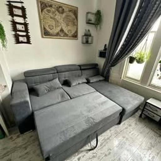  — L Shape Corner Sofa ~ Curved Sofa Bed Space