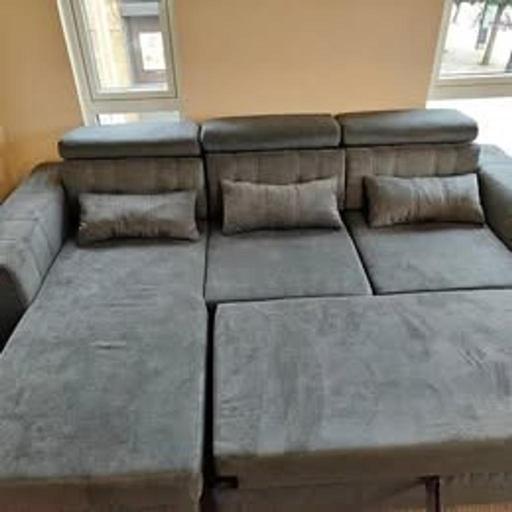  — L Shape Corner Sofa ~ Curved Sofa Bed Space