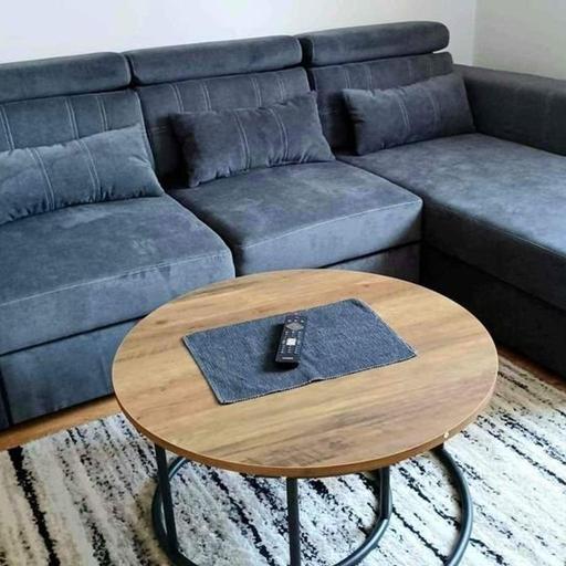  — L Shape Corner Sofa ~ Curved Sofa Bed Space