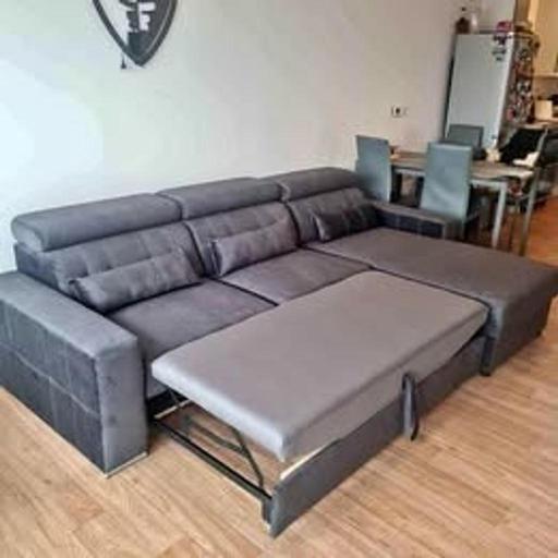  — L Shape Corner Sofa ~ Curved Sofa Bed Space
