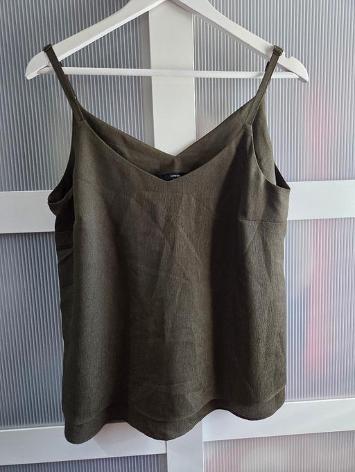  — Size 12 GEORGE khaki cami top