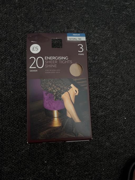  — Tights, natural tan , medium