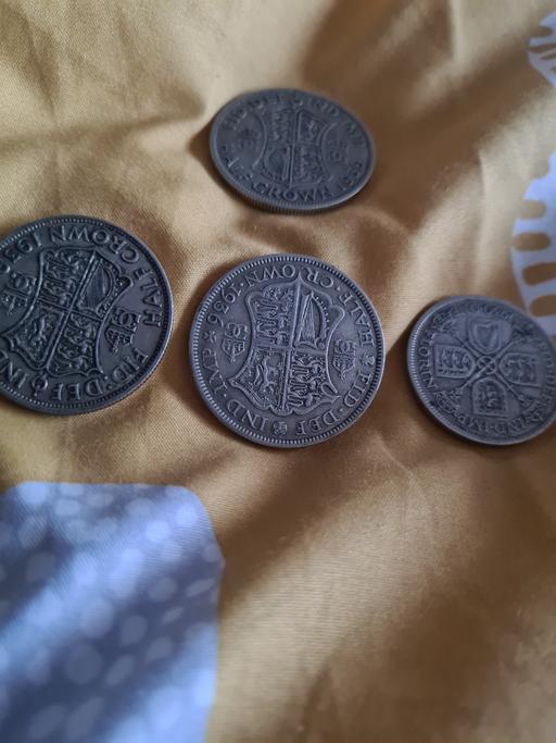  — Old Silver half Crowns coins