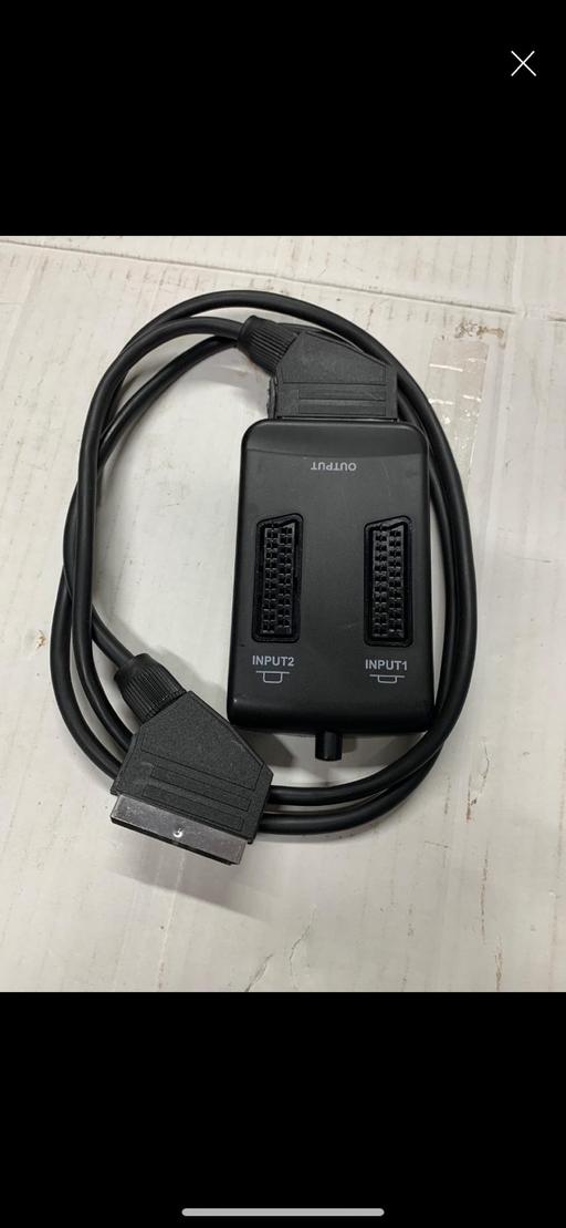  — 2 way Scart switch box