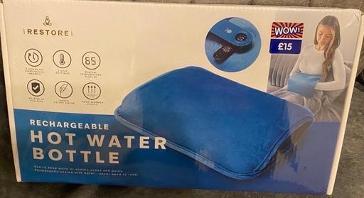  — Rechargeable hot water bottle