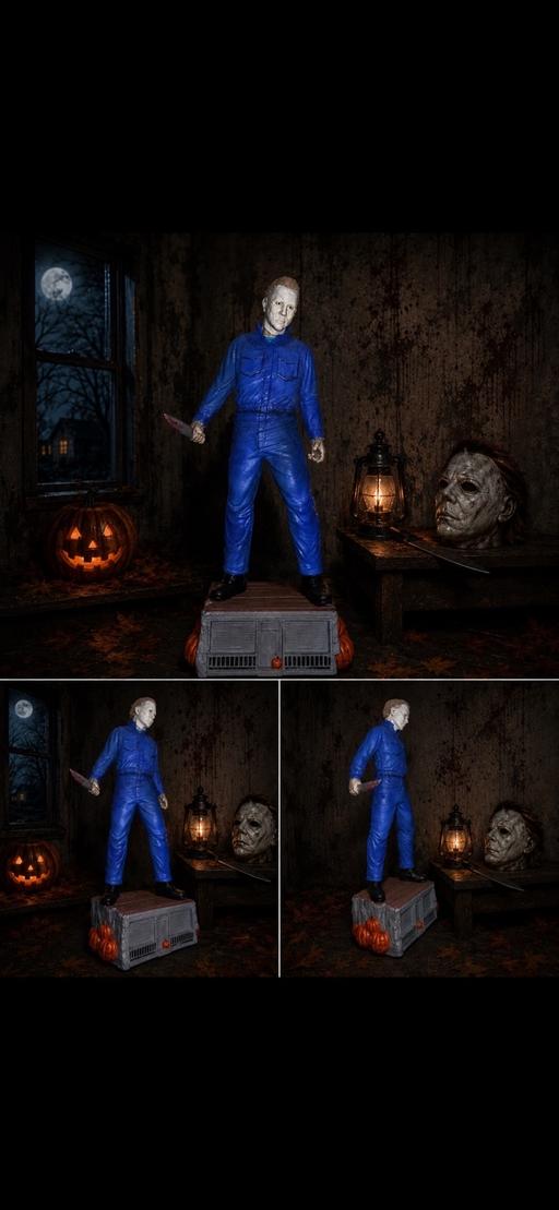  — 3d printed 1/4 scale michael myers figure