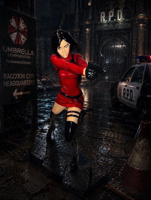  — 3d printed 1/4 scale ada wong sculpture