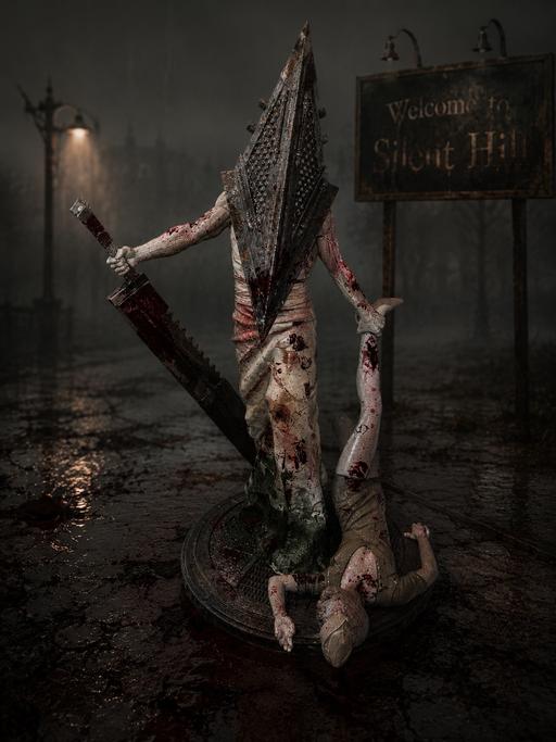  — 3d printed 1/6 scale pyramid head and nurse