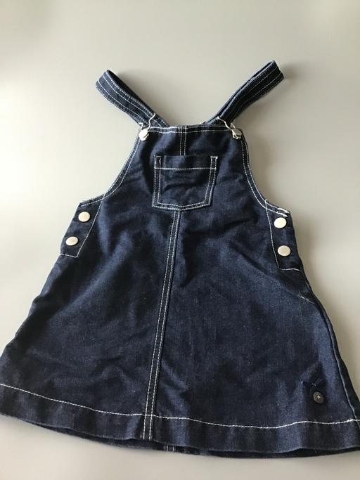  — Junior J denim pinafore dungarees 4/5