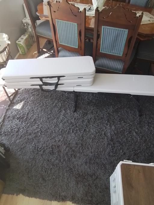  — Lifetime fold up benches
