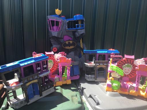  — Five Imaginext batcaves