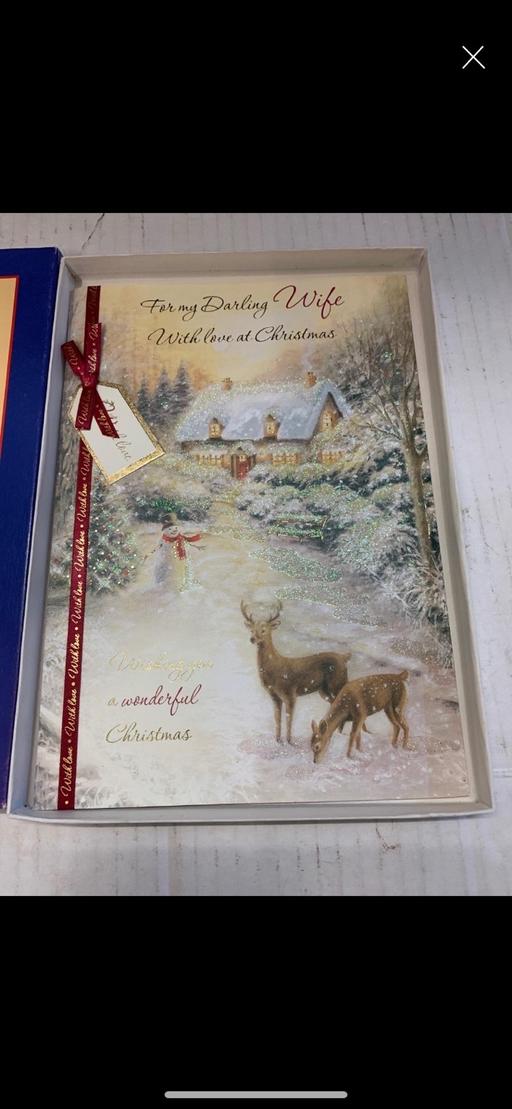  — Wife Christmas card boxed