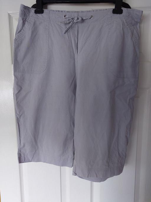  — Women's grey shorts size 18