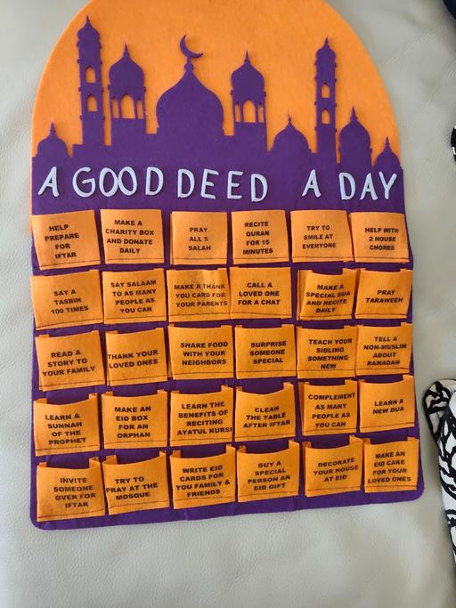  — Ramadan kids calendar