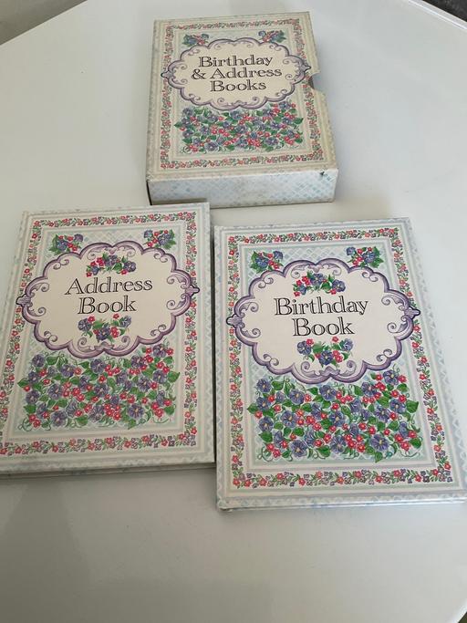  — birthday & address books
