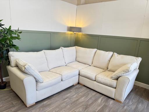  — Beige L shape sofa DELIVERY AVAILABLE