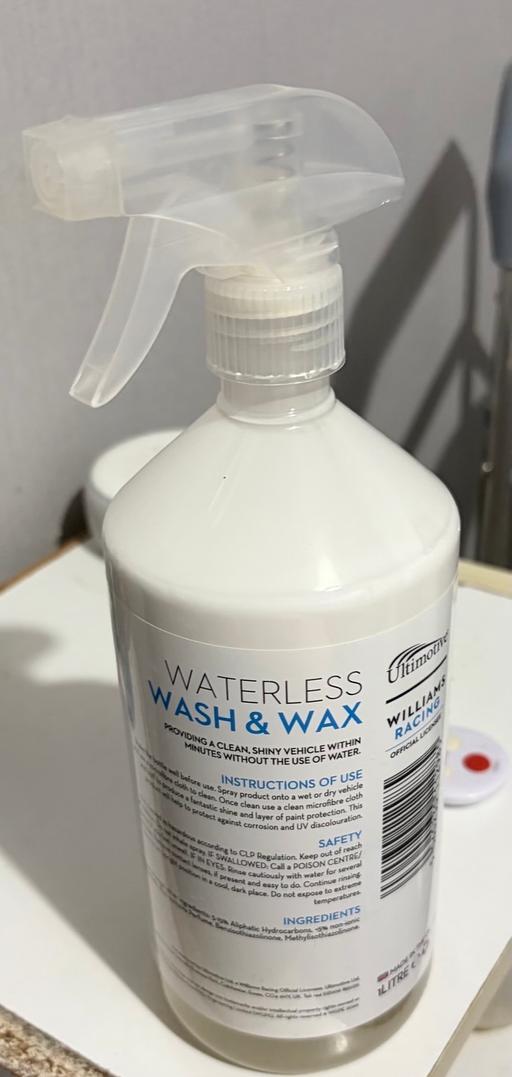  — Williams waterles wash and wax 20 micro cloth