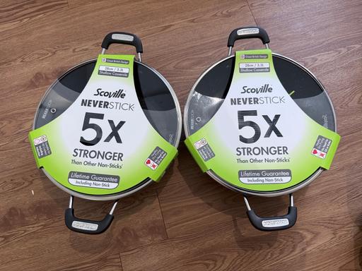  — Two Scoville Neverstick 5x Stronger Casserole