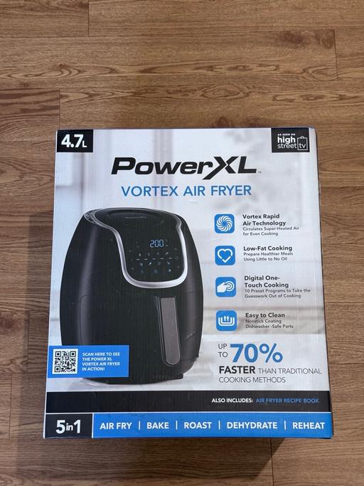  — PowerXL Vortex Air Fryer 4.7L – Still Boxed