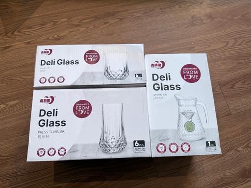  — Deli Glassware Set – Jug and Tumblers