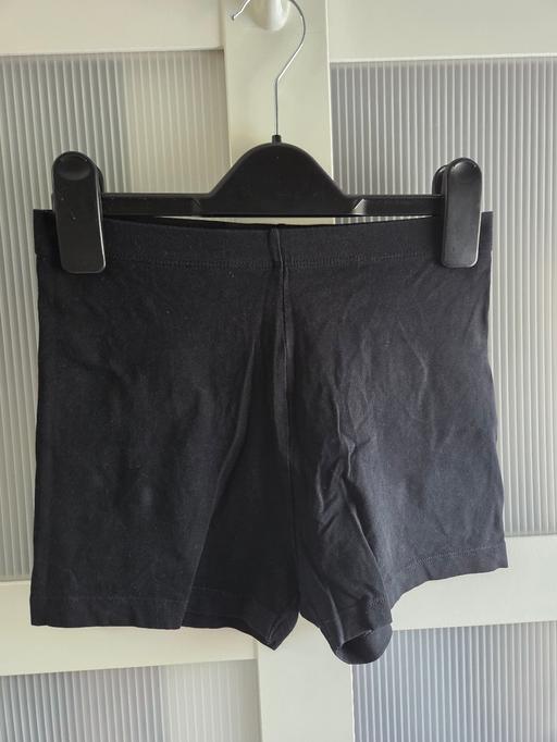  — Age 11-12 GEORGE black cycling shorts