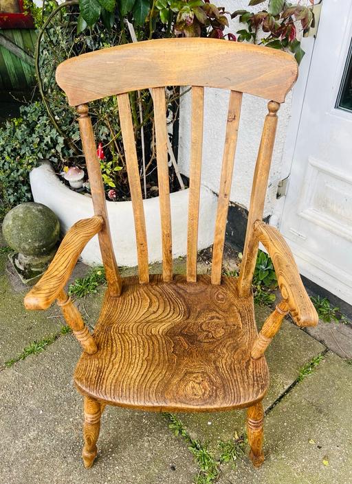  — Victorian Windsor Elm & Beech Wood Farm Chair