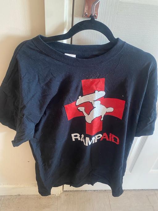  — Mens custom Home Made printed T shirt rampaid