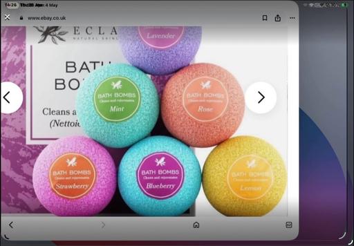  — Eclat Bath/Footspa bombs