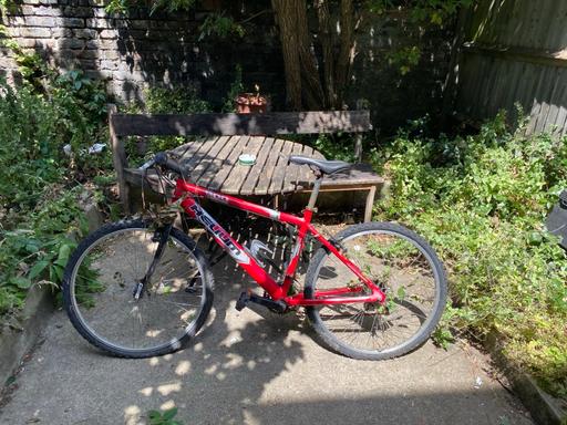  — Mountain bike in poor condition