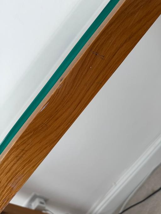  — Console Table with glass