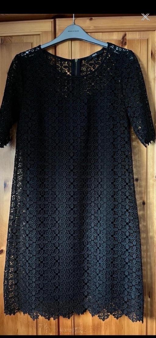  — Black Lace Next Dress Size 10