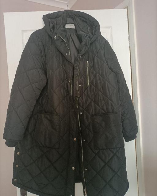  — ladies long warm padded coat 22