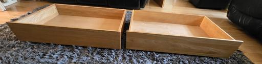  — Wooden draws x2 under bed storage