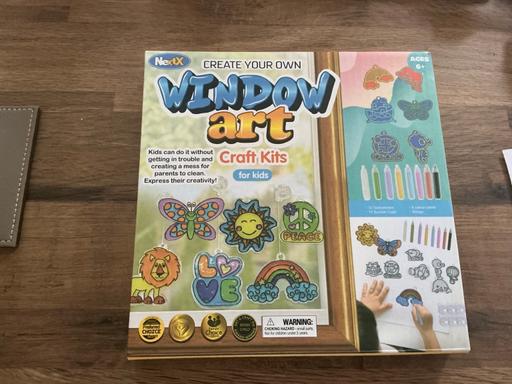  — Window art kit for kids