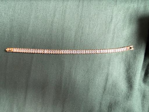  — Rose Gold Diamante Tennis Bracelet