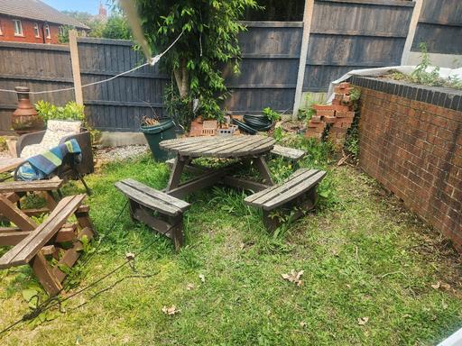  — 3 x ex pub garden seats