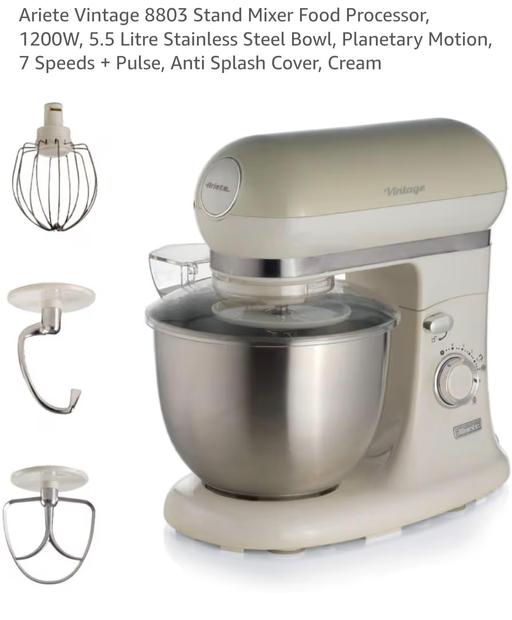  — Ariete, Mixer food processor, large, new