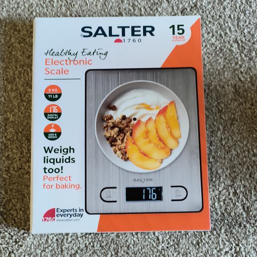  — Salter electronic scale