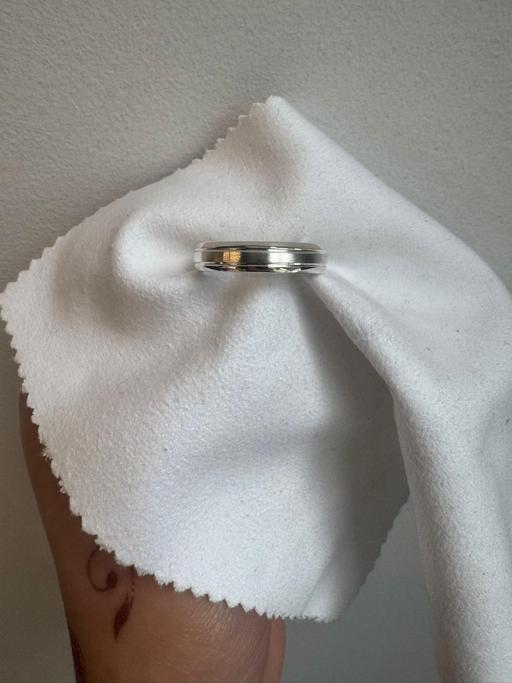  — Sterling Silver Men's Wedding Ring/Band