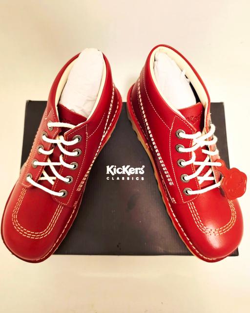  — Kickers Kick Hi M Core In Red Brand New