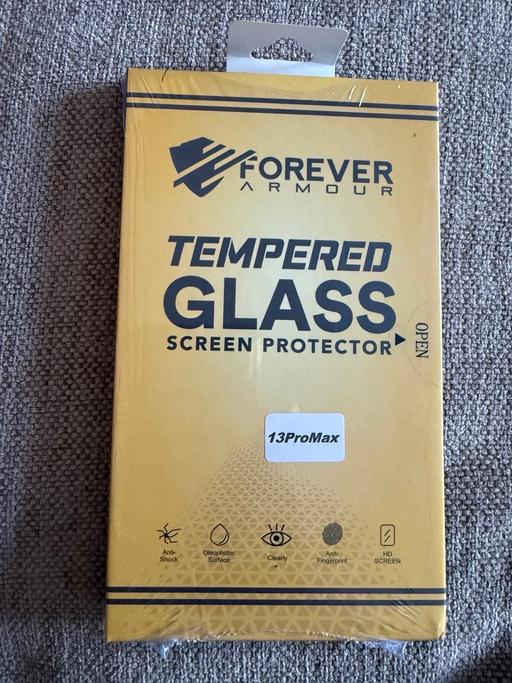  — iPhone 13 Pro Max glass screen protector