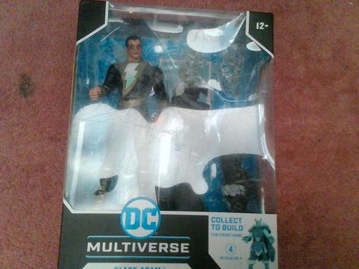  — black Adam DC toy 12 plus in box new