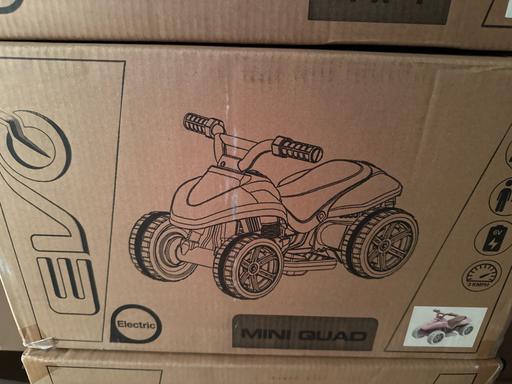  — Pink mini quad electric ride on 6v