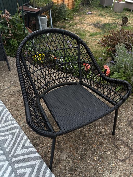  — Rattan style garden chair