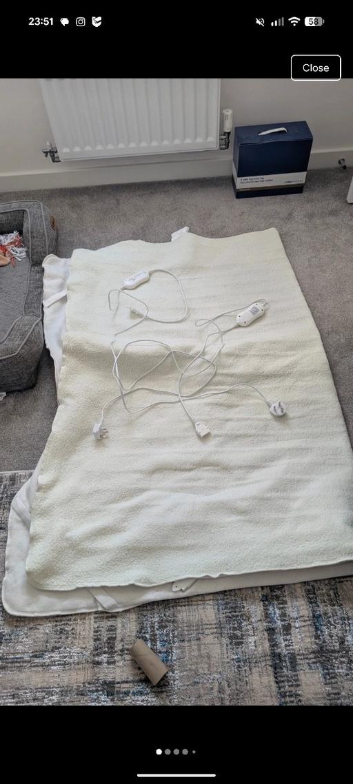  — kingsize heated blanket