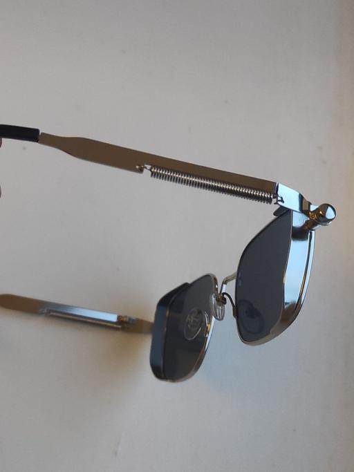 — Silver Steampunk Sunglasses - Retro Gothic