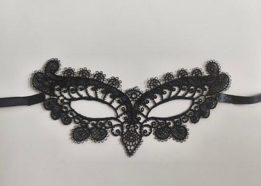  — Black Lace Eye Mask - Masquerade Cosplay